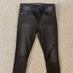 Express black jeans